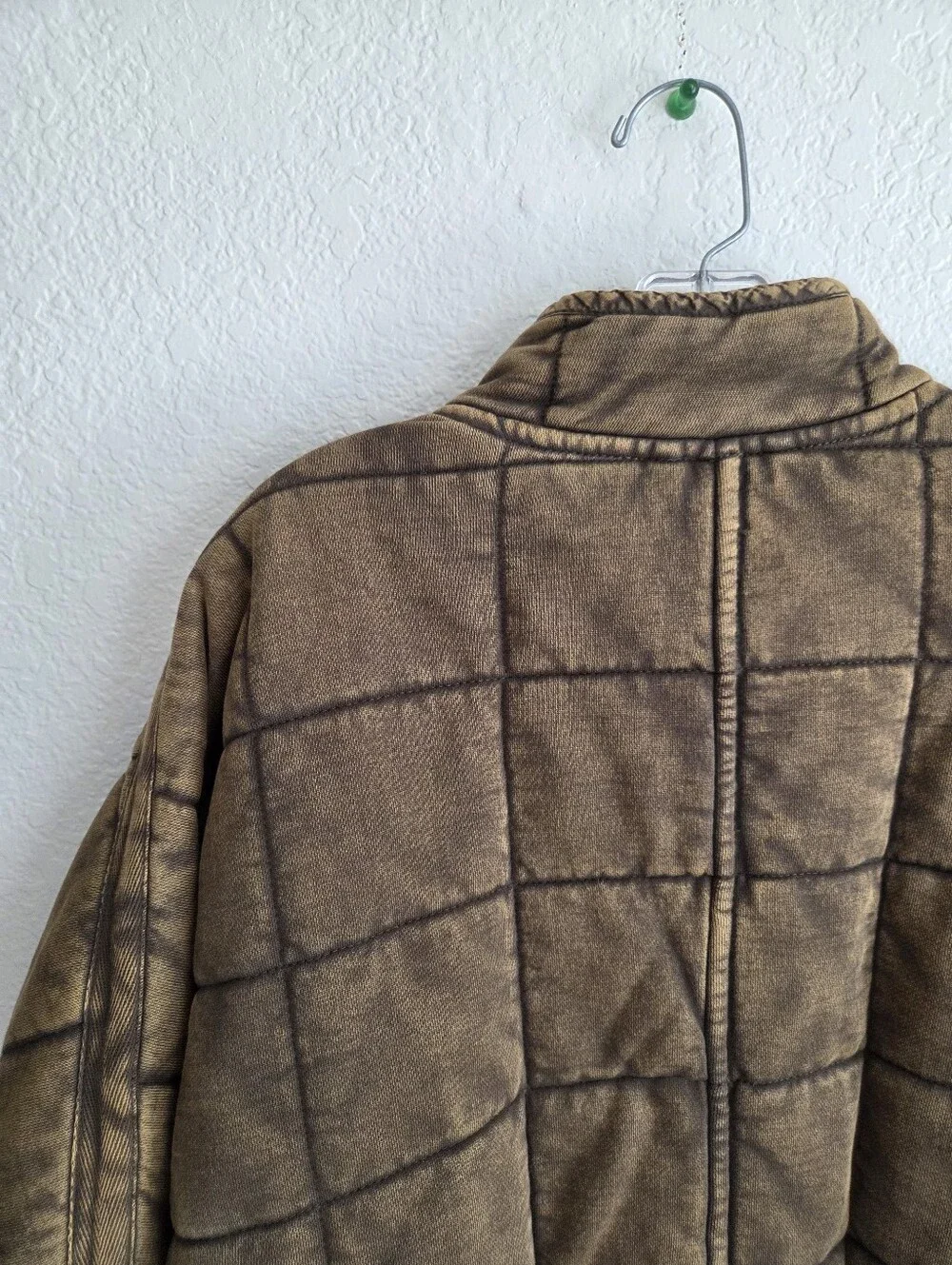 Free People Dolman Knit Quilted Jacket